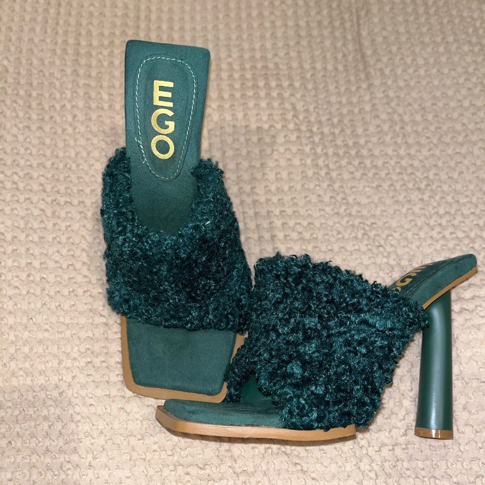 Green EGO heels